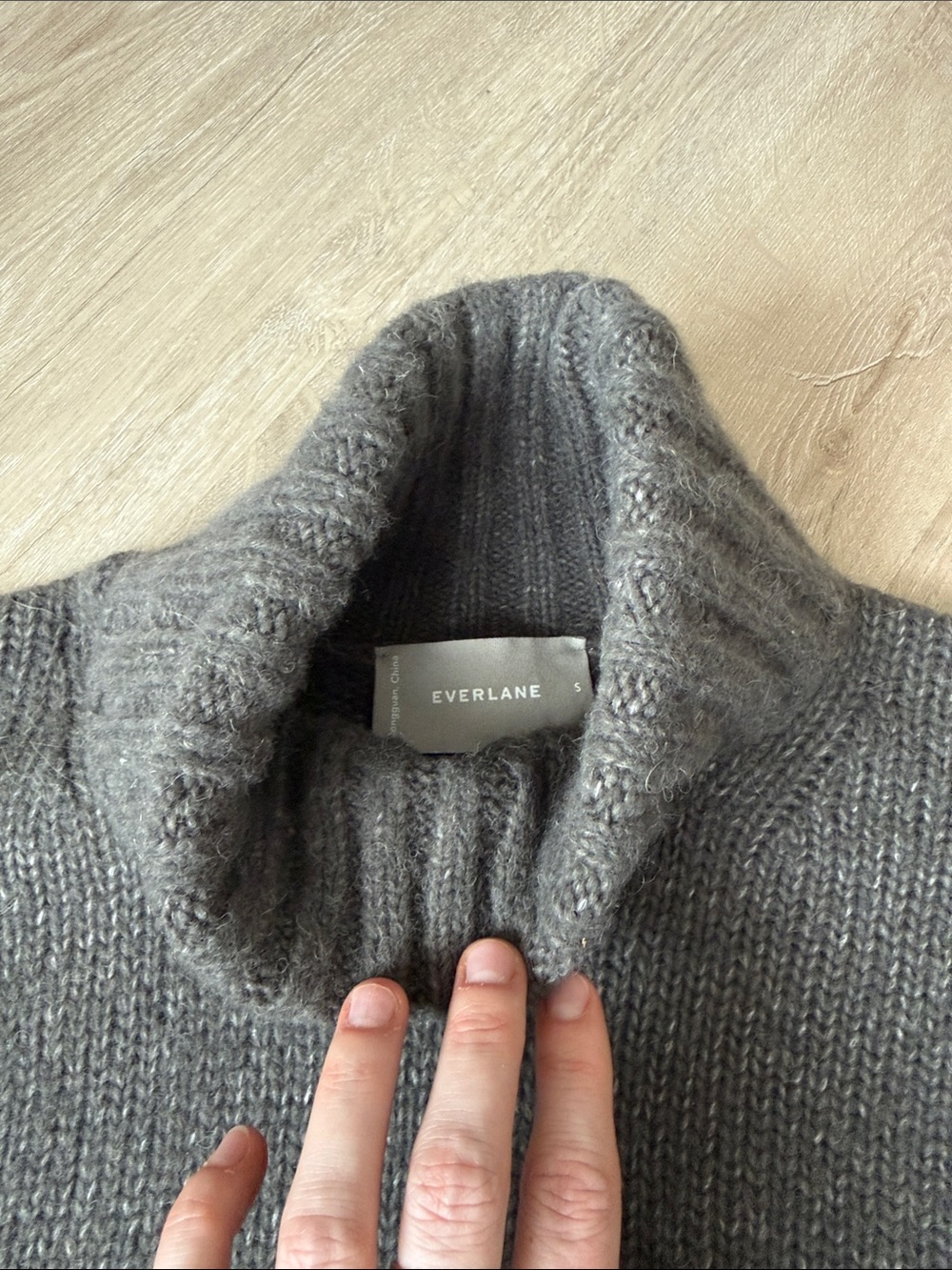 Everlane Wool / Cotton sweater - Picture 4 of 5